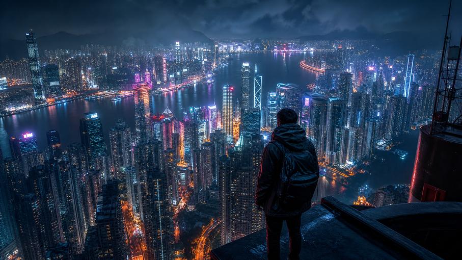 芒果视频视频教程：城市夜景摄影后期处理